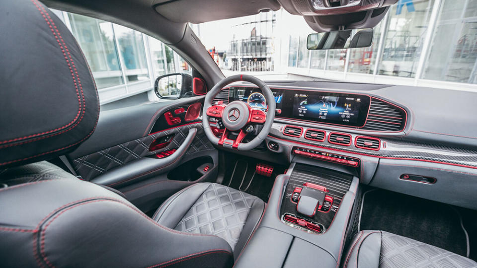 Inside the 900 Rocket Edition - Credit: Brabus