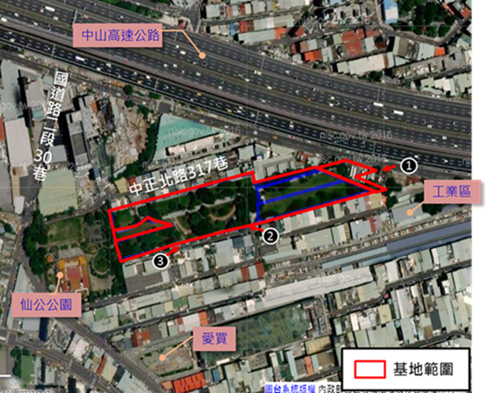 三重永德段社宅基地位置圖。   圖：新北市城鄉局提供