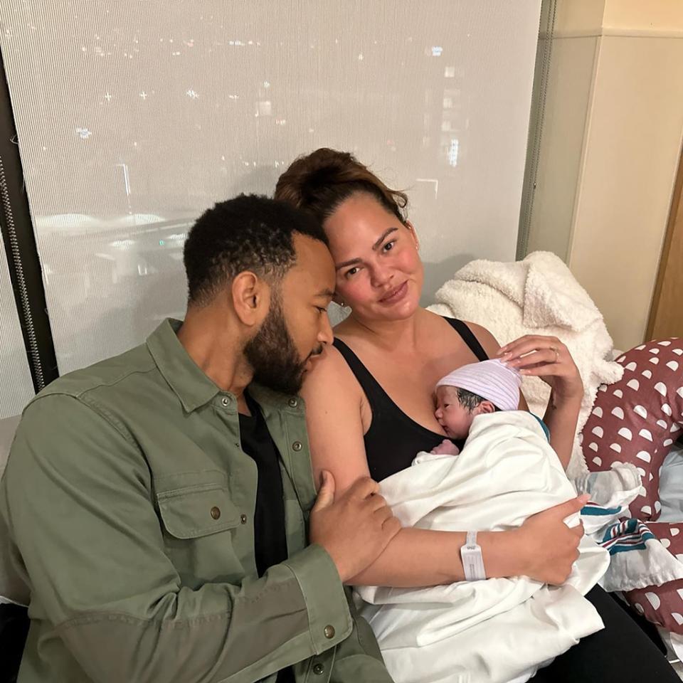 John Legend, Chrissy Teigen, Wren Alexander Stephens