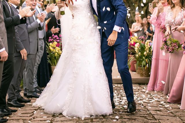 <p>FG Trade/Getty</p> Stock photo of a wedding