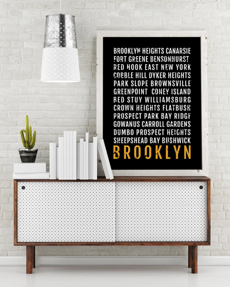 Brooklyn Neighborhoods Print