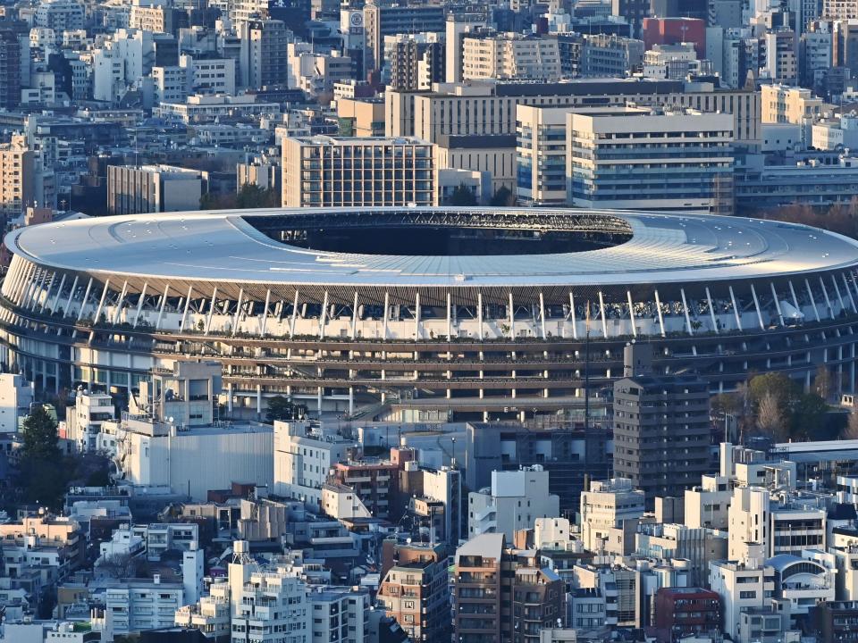 Japan National Stadium, the main venue for the 2020 Olympic Games