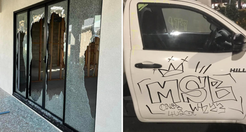There has been many vandalisms and burglaries reported in Cairns. Source: Facebook/CairnsCrimesandAlerts