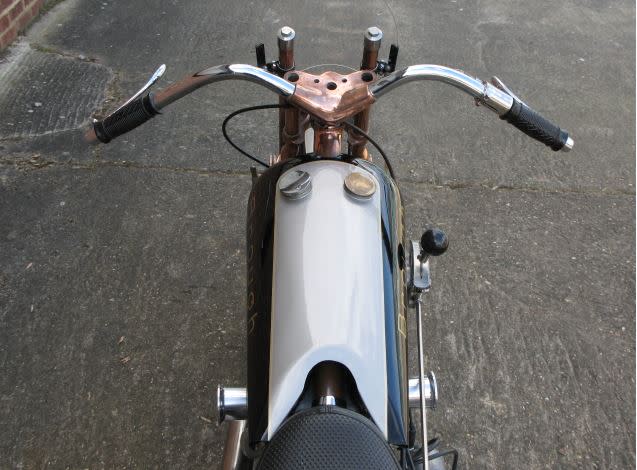 Brough Superior SS120 Prototype - Cockpit