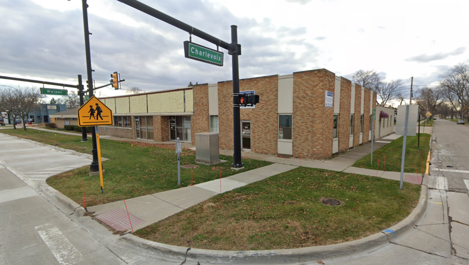 Google Street View image from 2020 of 400 S. Main St. in Clawson, where Loaded Dice Brewery will open a new location in 2024.