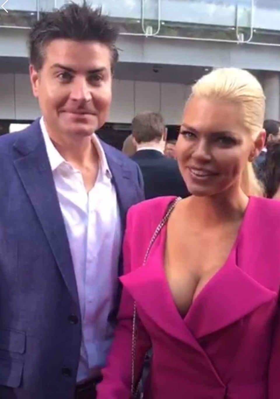 Sophie Monk and Stu Laundy attended the 2017 ARIAs together. Source: Instagram