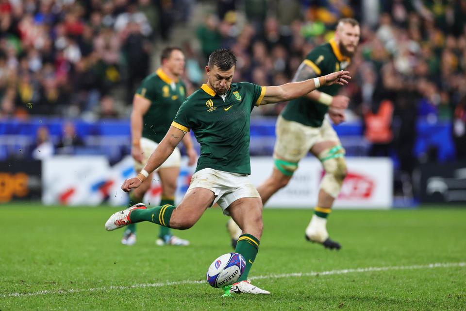 Handre Pollard’s key penalty kick (Getty Images)