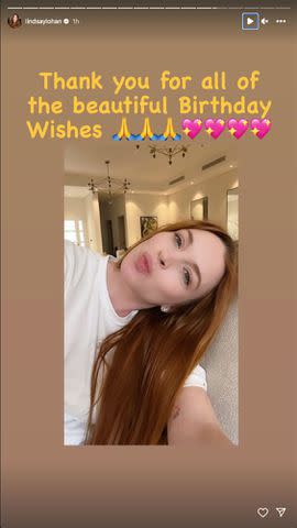 <p>Lindsay Lohan/Instagram</p>