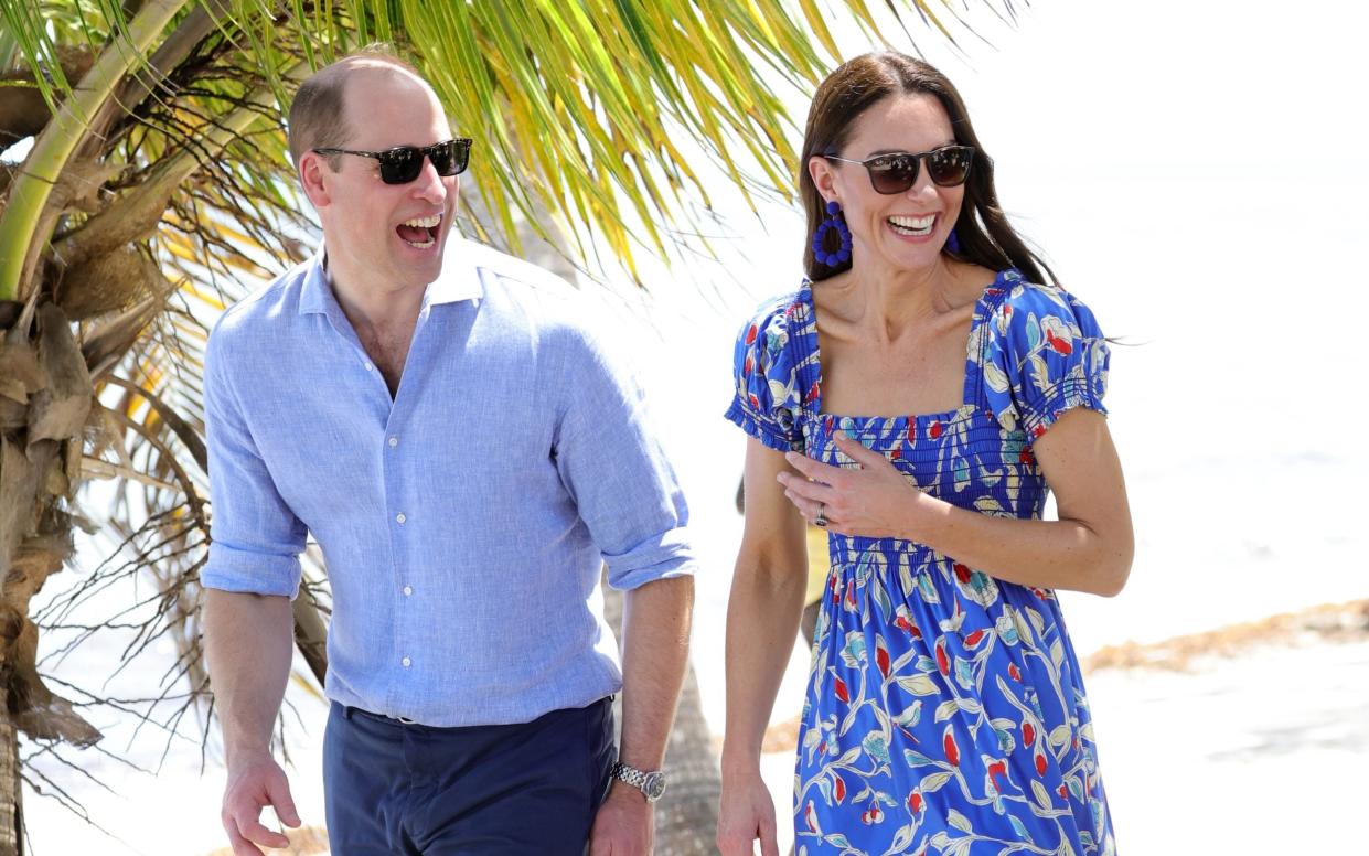William and Kate are in Belize on their Caribbean tour, with their next stop being Jamaica on Tuesday - Chris Jackson/Chris Jackson Collection