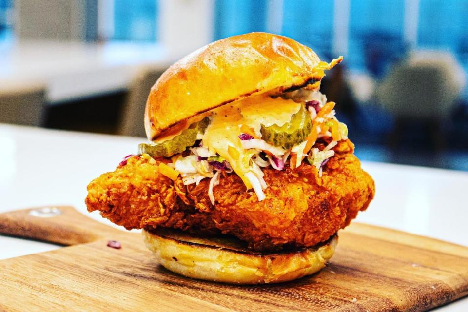 Champ's Nashville Hot Chicken will offer fried chicken items, such as chicken fingers, sandwiches and wings.