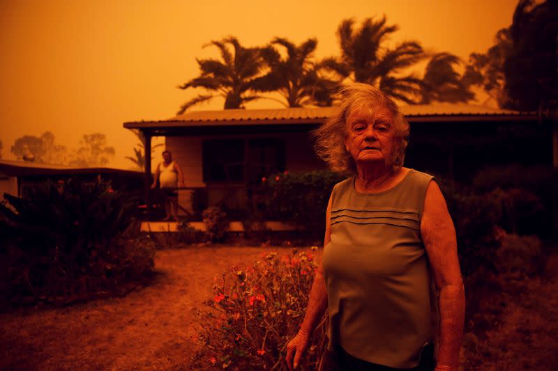 FILE PHOTO: Bushfires in Nowra, New South Wales