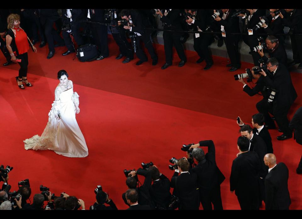 Fan Bingbing attends the "Polisse" premiere at the Palais des Festivals during the 64th Cannes Film Festival on May 13, 2011 in Cannes, France.  (Vittorio Zunino Celotto, Getty Images)