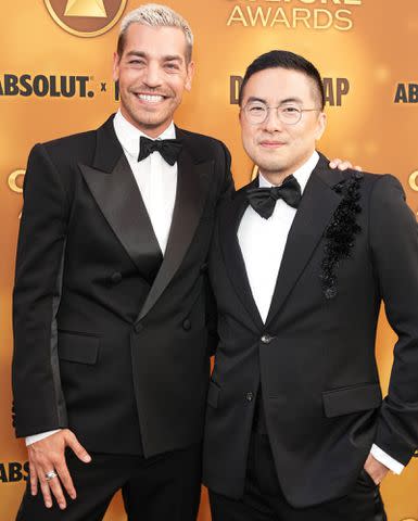 <p>John Nacion/Getty</p> 'Las Culturistas' co-hosts Matt Rogers and Bowen Yang at their third annual 'Las Culturistas' Culture Awards