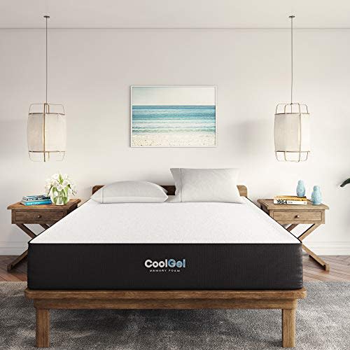 Classic Brands Cool Gel Ventilated Memory Foam 10-Inch Mattress | CertiPUR-US Certified | Bed-in-a-Box, Twin XL (Amazon / Amazon)