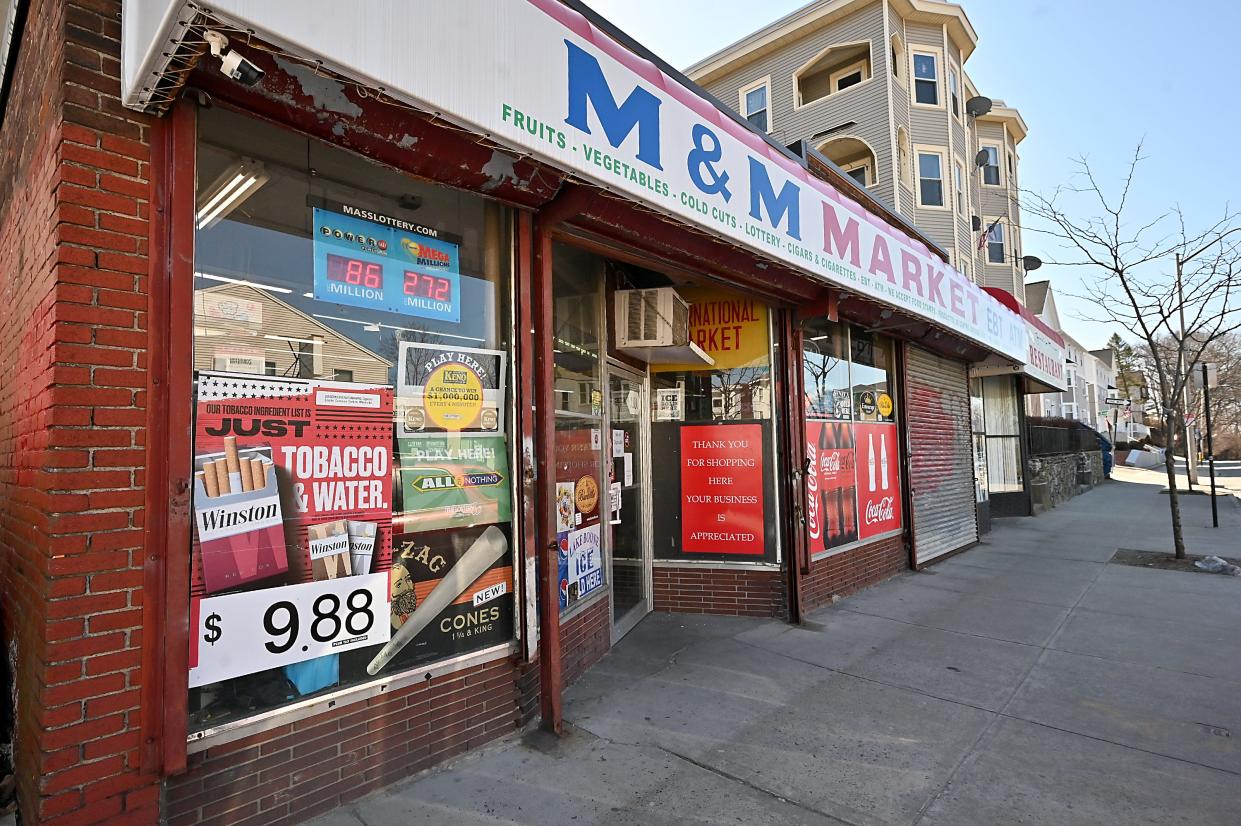 M & M Market on Lincoln Street in Worcester.