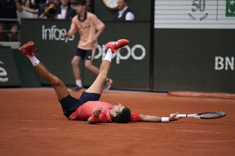 Novak Djokovic, el polvo de ladrillo y el cielo de París, en sus manos; el serbio volvió a consagrarse