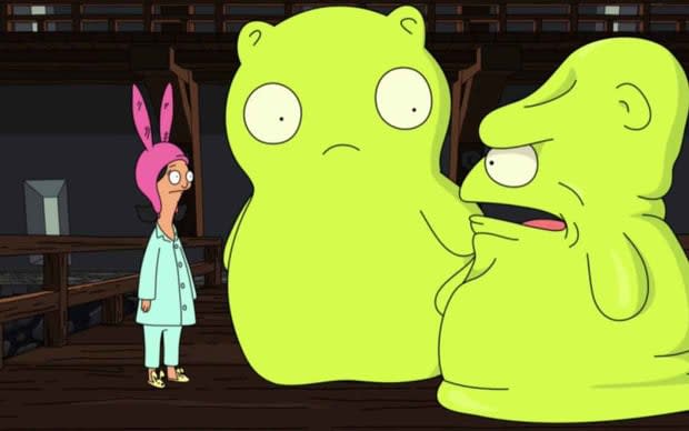 "Bob's Burgers" Season 7, Episode 1: "Flu-ouise"<p>FOX</p>