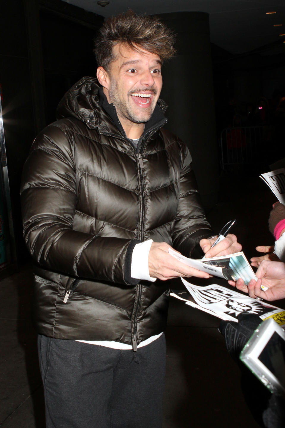 Ricky Martin is seen out and about in New York City. 