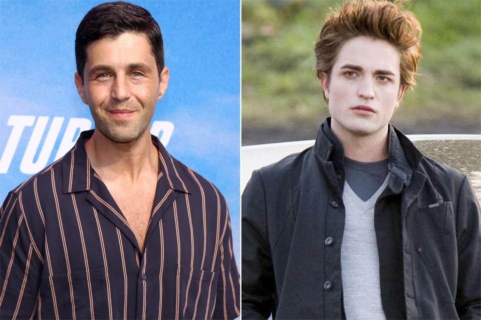 Josh Peck and Robert Pattinson as Edward Cullen in 'Twilight'