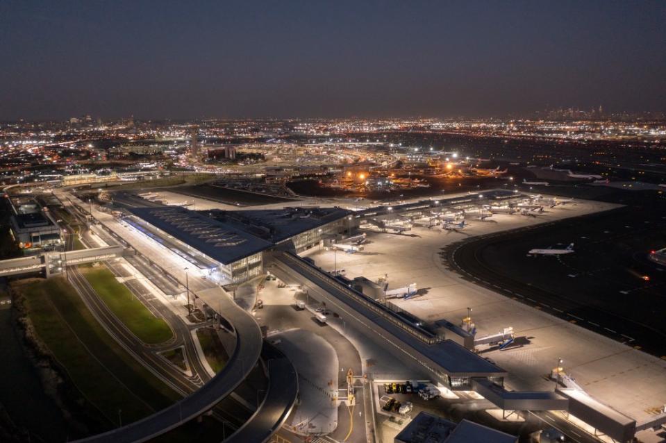 Newark’s newly renovated terminal A is considered one of the best in the world. Newark Airport/X