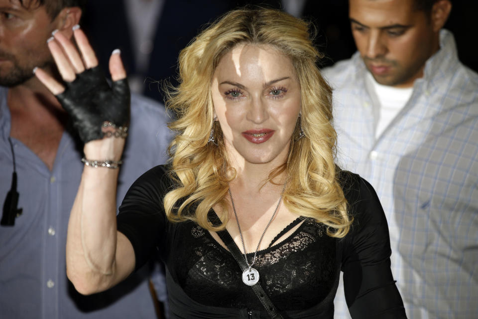 <a href="http://www.vulture.com/2009/10/madonna_on_letterman.html" target="_blank">"It [my behavior on the show in 1994] wasn't because I was excited about you [David Letterman]. I think it may have had something to do with the joint I smoked before I came on."</a>