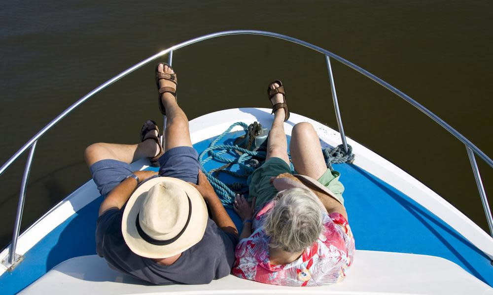 People on a boat