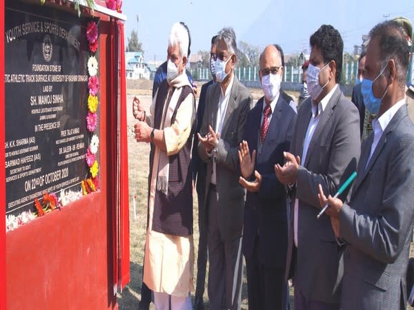 Jammu and Kashmir Lieutenant Governor, Manoj Sinha, on Thursday during his visit to the University of Kashmir