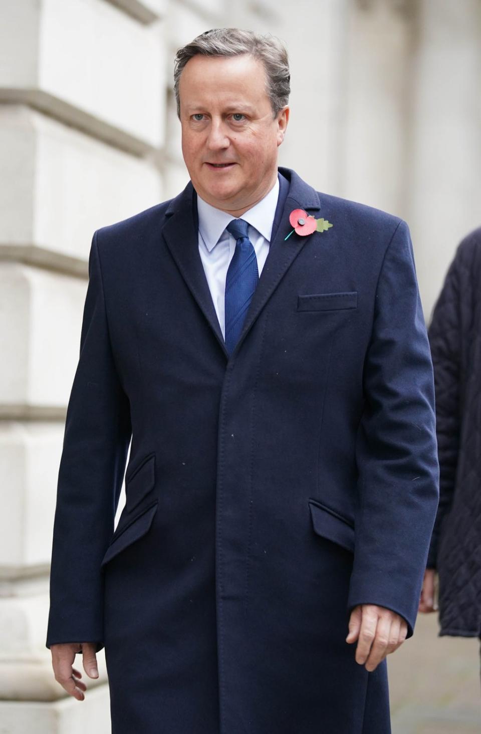 Former prime minister David Cameron (Yui Mok/PA) (PA Wire)