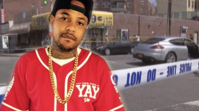 Khloe and Rob Kardashian paid tribute to French Montana's collaborator Chinx after the rapper was fatally shot in New York early Sunday morning. The 31-year-old rapper, whose legal name is Lionel Pickens, had performed in Brooklyn around 2:30 a.m. and after his show headed to a hookah bar, which was closed, in his Porsche Panamera 4. NYPD tell ET that Chinx was shot multiple times while the passenger in the vehicle, reportedly 27-year-old Antar Alziadi, was shot twice in the back. <strong> PHOTOS: Stars We've Lost </strong> The shooter than sped off while the rapper's vehicle rolled about a block and ended up in front of a Dunkin' Donuts. Police say at least seven bullet holes pierced the front and rear driver-side windows. The men were rushed to Jamaica Hospital Medical Center where Chinx was pronounced dead. His passenger is currently in critical but stable condition. <strong> PHOTOS: Most Memorable Mugshots </strong> Chinx released his first solo album, <em>Hurry Up & Die Vol 1: Get Ya Casket On</em>, in 2009 and has collaborated with Khloe's on-again, off-again rapper boyfriend, French Montana. "We've only known each other a short time but it was the best time, full of memories that I will cherish forever!" the <em>Keeping Up with the Kardashians</em> star Instagrammed on Sunday. "I miss you Chinxy. #TheWolfPack #RIPChinx." Khloe's brother Rob also paid his respects to Chinx via Twitter. "Rest in peace Chinx," he wrote. "Gone way too soon." Rest in peace Chinx ,,,, gone way too soon pic.twitter.com/Bha6ARLqSd— ROBERT KARDASHIAN (@robkardashian) May 17, 2015 NYPD tell ET the investigation into the shooting is ongoing.