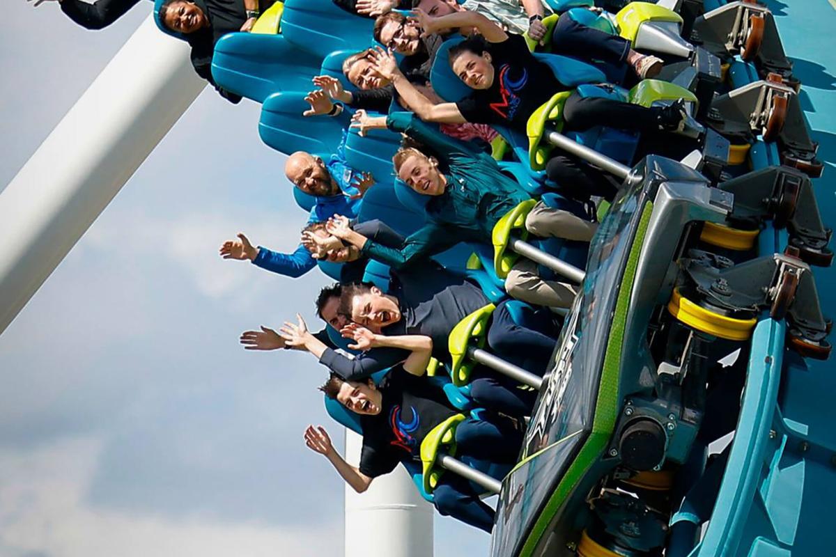 Terrifying cracked roller coaster to reopen after 500 full cycles