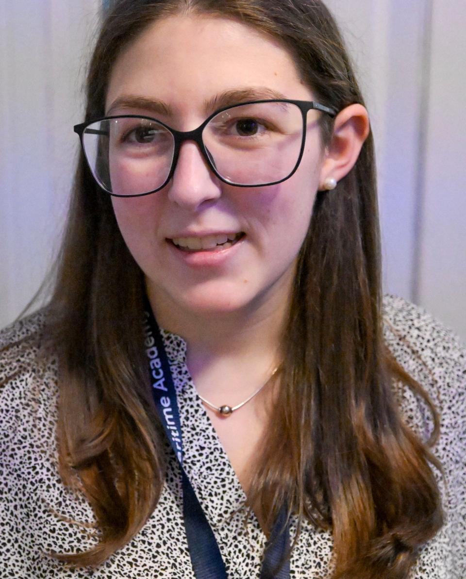 It takes self-empowerment and courage, said Cambria Parrott, a senior engineering student at Massachusetts Maritime Academy in Buzzards Bay, to be one of the few women in the maritime field. Parrott attended the 12th annual Women on the Water Conference held Thursday through Saturday.