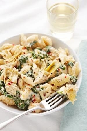 Spinach Artichoke Mac 'n' Cheese