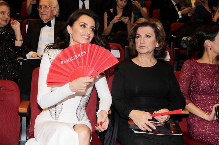 Penélope Cruz y su madre