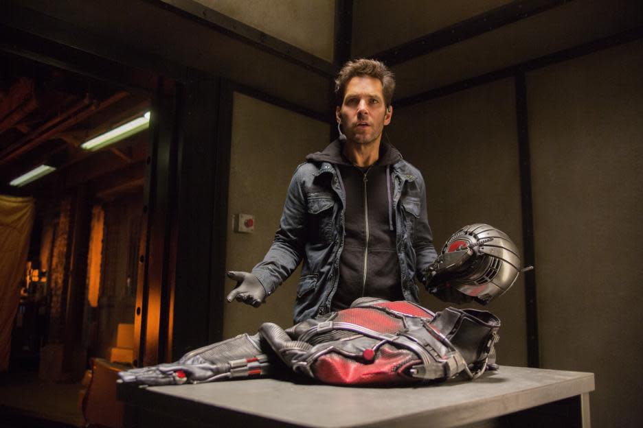 Paul Rudd as Ant-Man