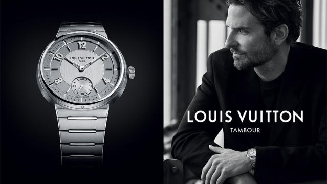 Louis Vuitton Welcomes Bradley Cooper To The Tambour Family