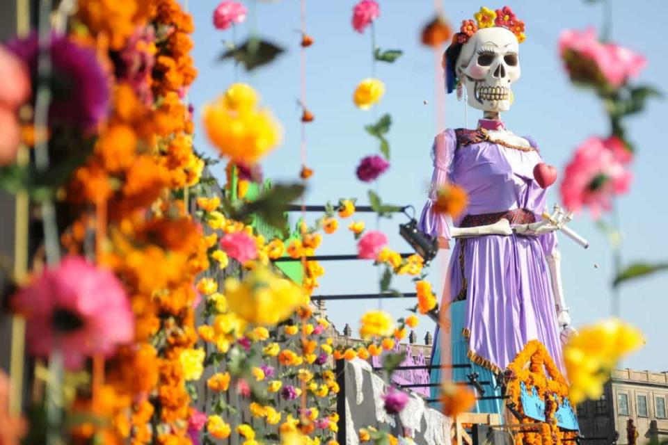 mega ofrenda zócalo 2022