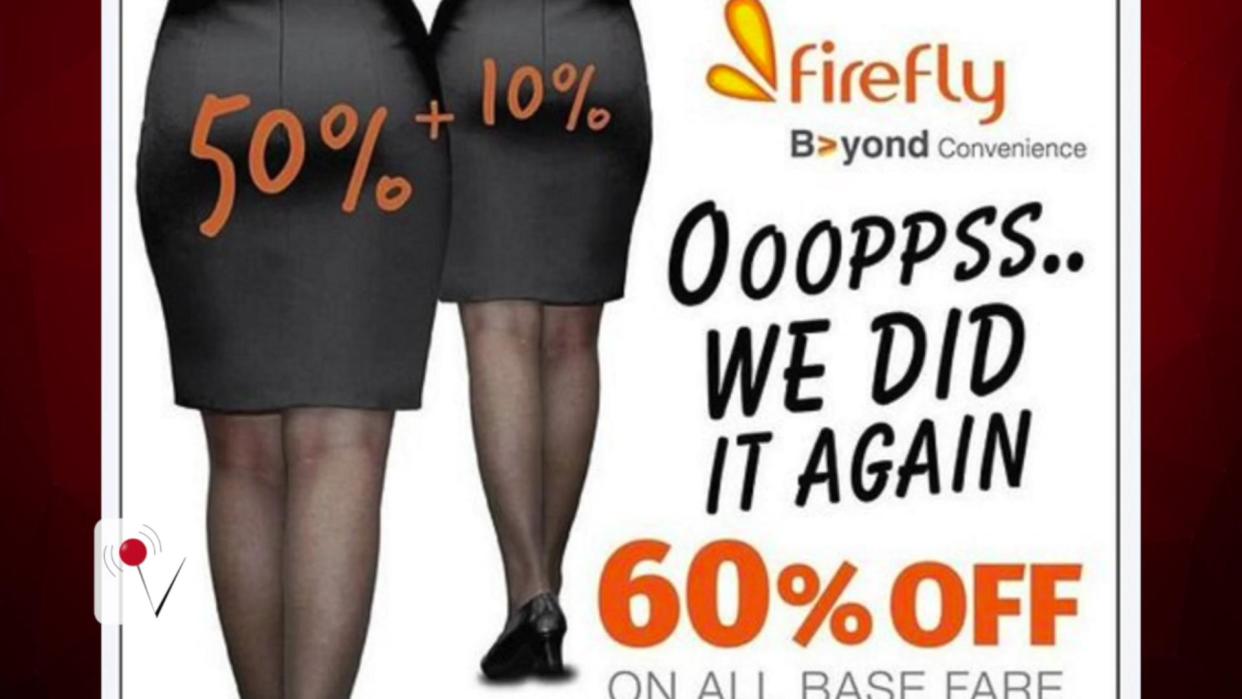 Airline Criticized for Sexist Ad