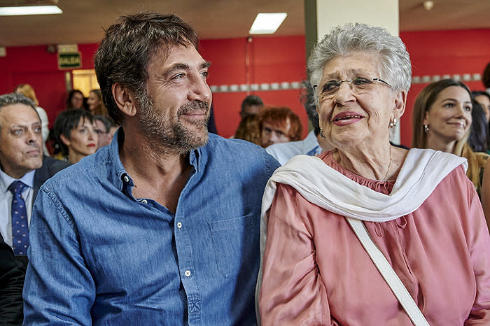 Pilar y Javier Bardem