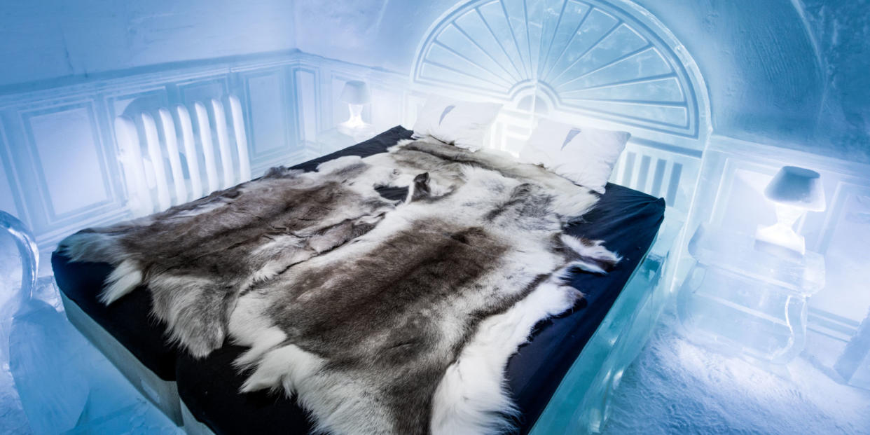 Photo credit: Photo: Asaf Kliger/Icehotel; Design: Luca Roncoroni