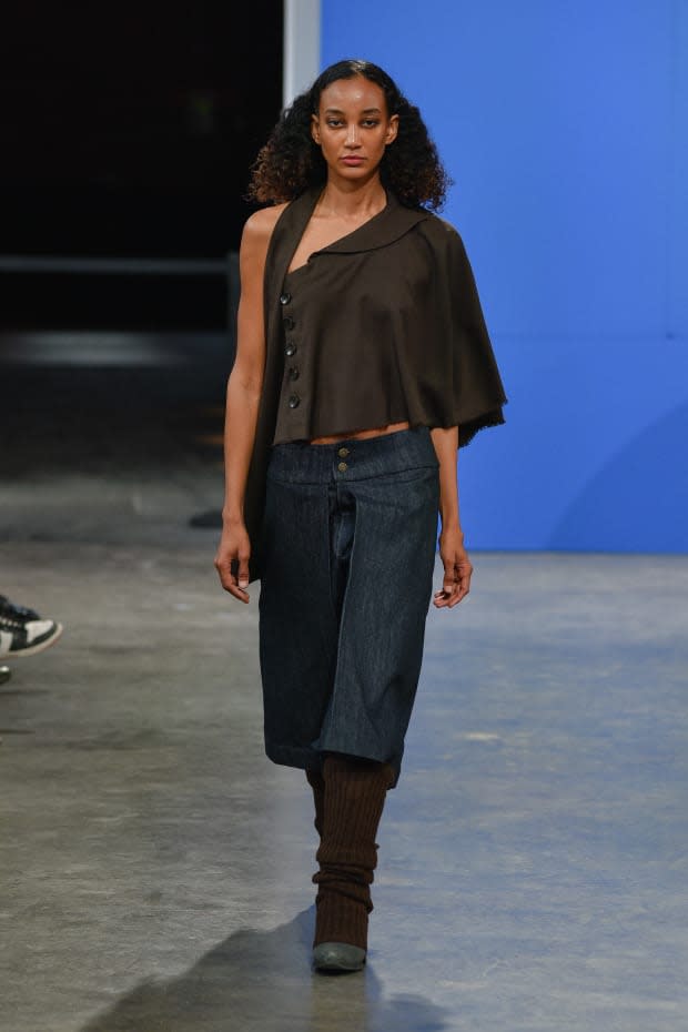 <p>A look by designer Mackenzie O'Mara. Photo: Courtesy of Pratt</p>