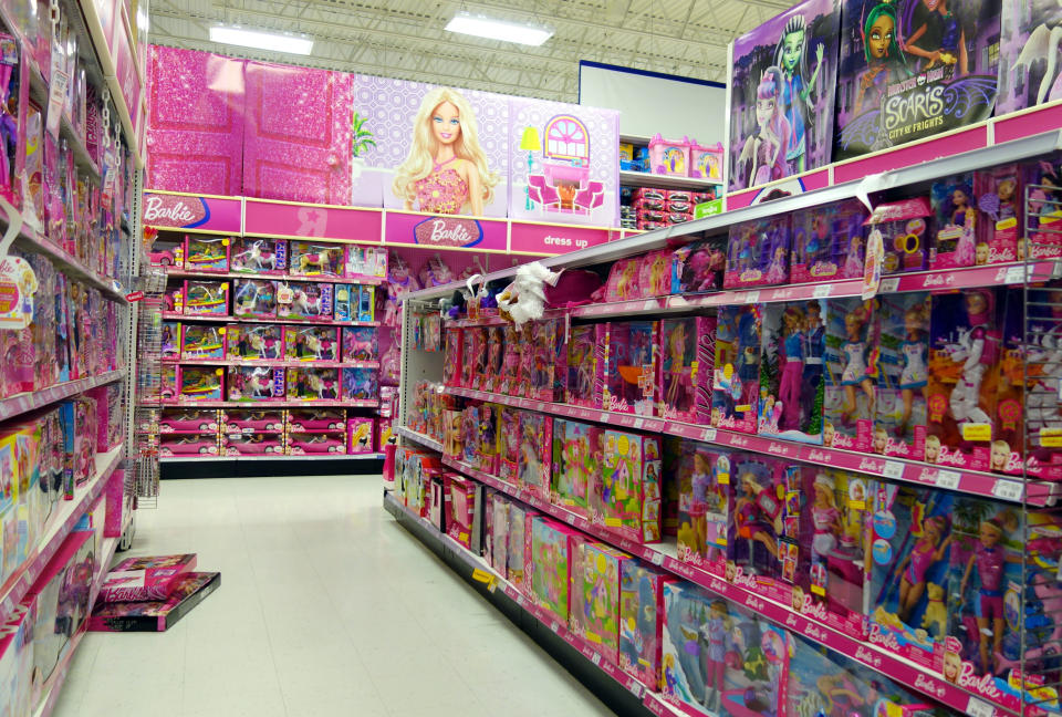 Toys R Us' packed shelves were iconic for the first 'toy supermarket'