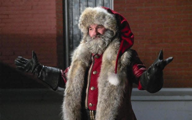 The Christmas Chronicles'<br> Kurt Russell as a wisecracking Santa Claus<p>Netflix</p>