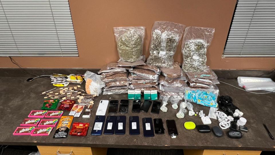 PHOTO: Items seized during an investigation into contraband are seen in a photo released by the Georgia Department of Corrections. (Georgia Department of Corrections)