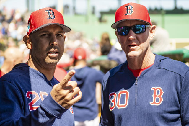 Manager Alex Cora of the Boston Red Sox watches the game in the third  News Photo - Getty Images