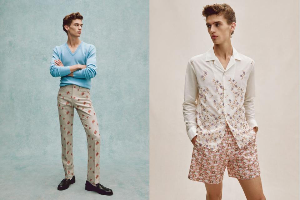 Floral accents at Paul & Joe SS23 (Paul & Joe SS23)