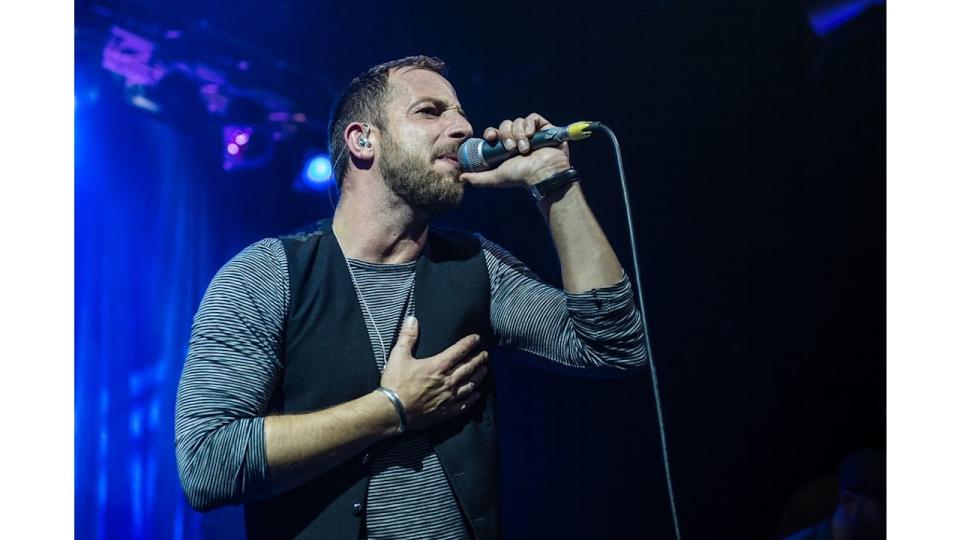 James Morrison performing