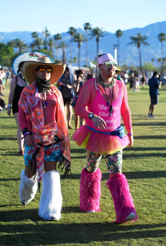 Coachella’s Furry Boot Moments