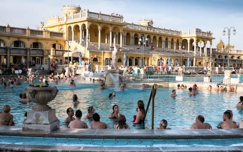 The city is famed for its hot baths - Credit: istock