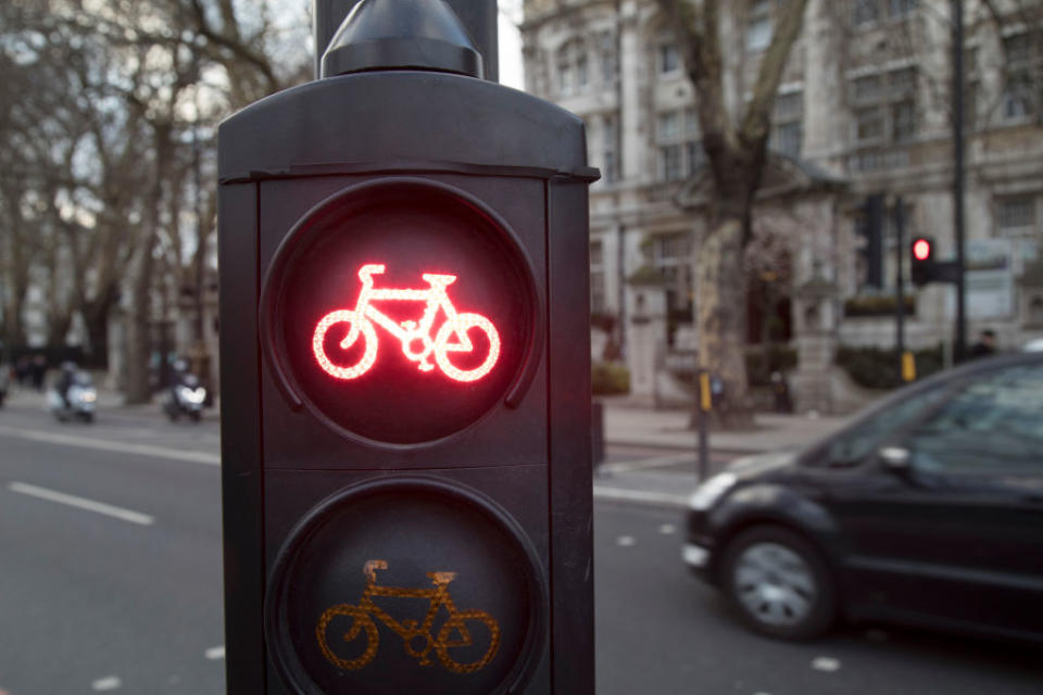 <em>Paranoia – 70% of London cyclists feel that drivers are out to get them, a study has suggested (Picture: Getty)</em>