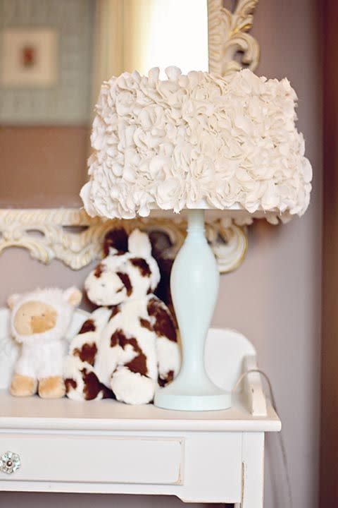 Ruffle Accent Lamp